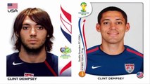 Top football players then and now photo album