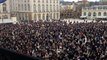 Extrait de la minute de silence observée place Stanislas à Nancy après les attentats de Paris