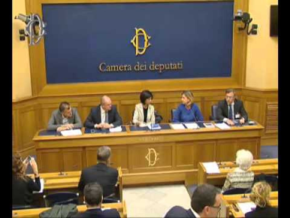 Roma - Cambiamenti climatici - Conferenza stampa di Enrico Borghi (12.11.15)