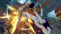 (60fps) Juri vs Makoto Sexy Omega Mode Ultra Street Fighter IV Bikini Mod Fight