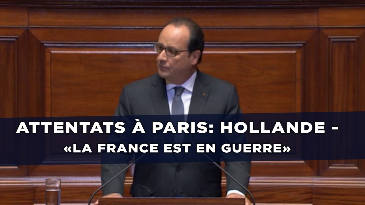 Attentats à Paris: Hollande - «La France est en guerre»