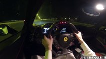 Ferrari 458 & Lamborghini Aventador RACING (Revs, Accelerations)_5
