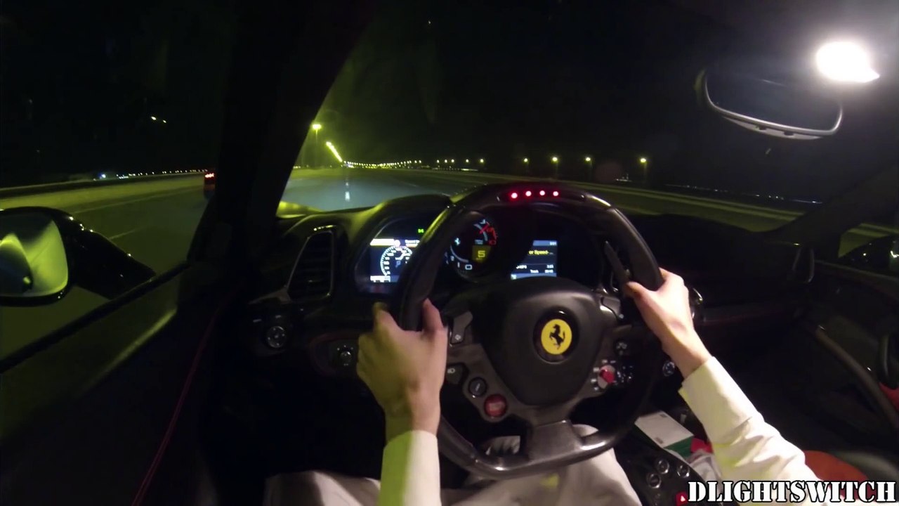 Ferrari 458 & Lamborghini Aventador RACING (Revs, Accelerations)_5