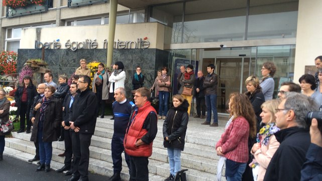 Hommage à Saint-Lô aux victimes des attentats de Paris