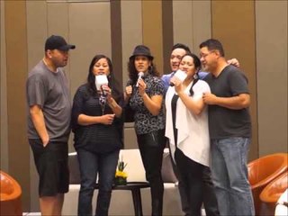 The Jets Live in Manila 2015 Presscon Acappella 2