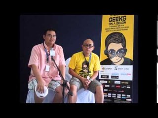 Geeks on a Beach Day 1 Pre Event Presscon Earl Martin Valencia Part 2 of 2