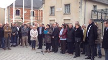 Attentats : 500 personnes rendent hommage aux victimes à La Flèche