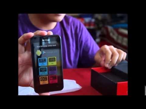 Prestigio Multiphone 3450 Duo Unboxing