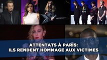Attentats à Paris: Les stars rendent hommage aux victimes