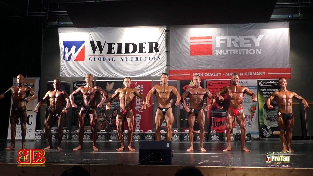 Int. Süddeutsche Meisterschaft NAC 2015 - Athletik II #Posedown