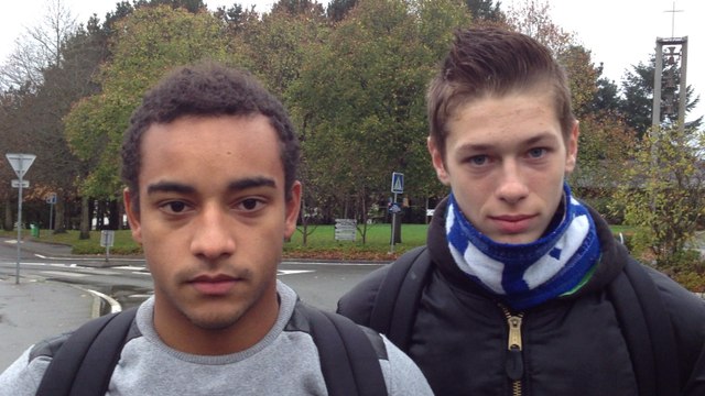 Des lycéens réagissent aux attentats