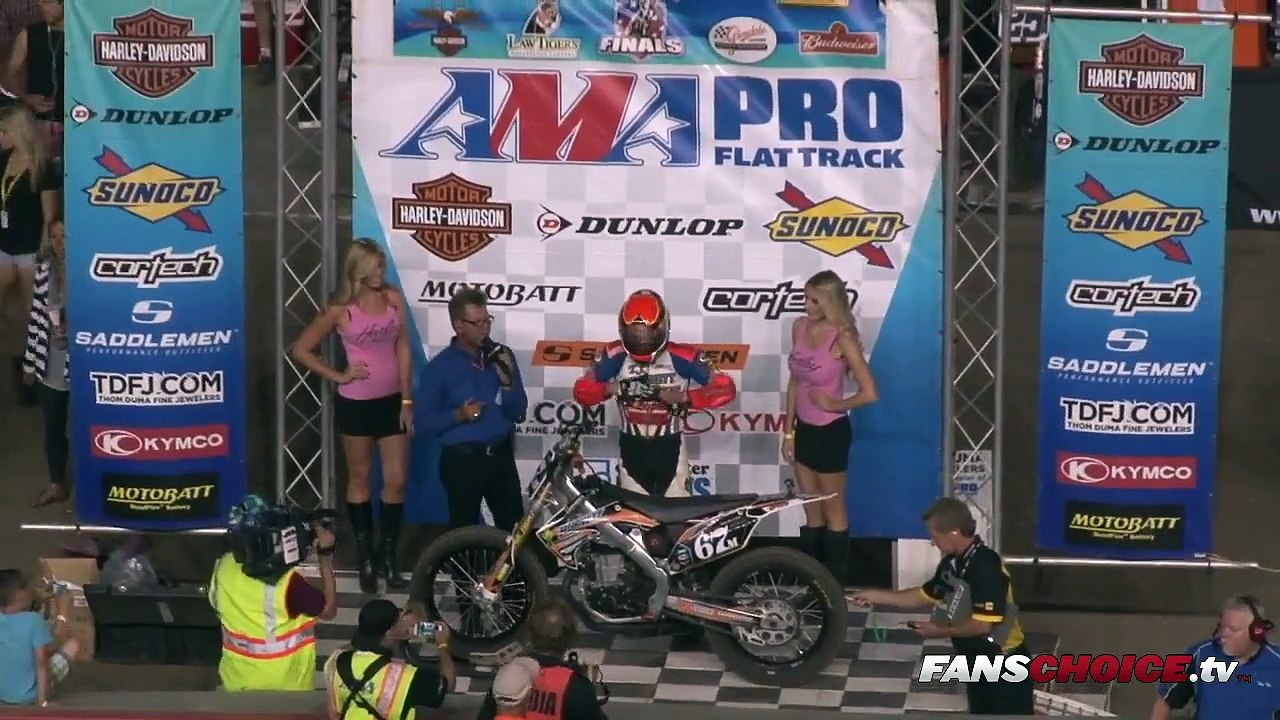 2014 AMA Pro Flat Track Finals Pro Singles Heat Races Moto gp racing