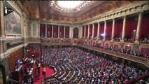 François Hollande devant le Congrès : 