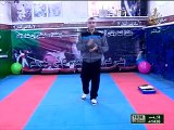 برنامج الجسم السليم الحلقة 4 ـ قناة نور الشام ـ مدرب التايكواندو زياد حمشو taekwondo