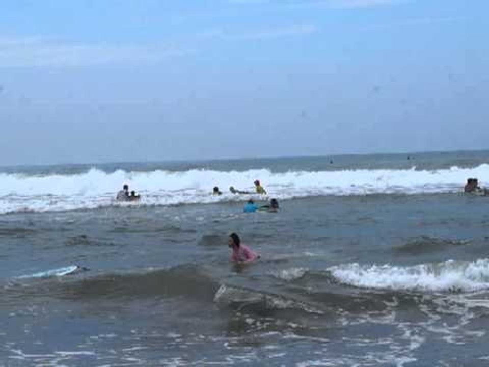 Surfing at La Union