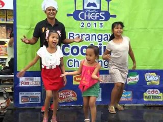 Master Chef 2013 Barangay Cooking Challenge Talent 1