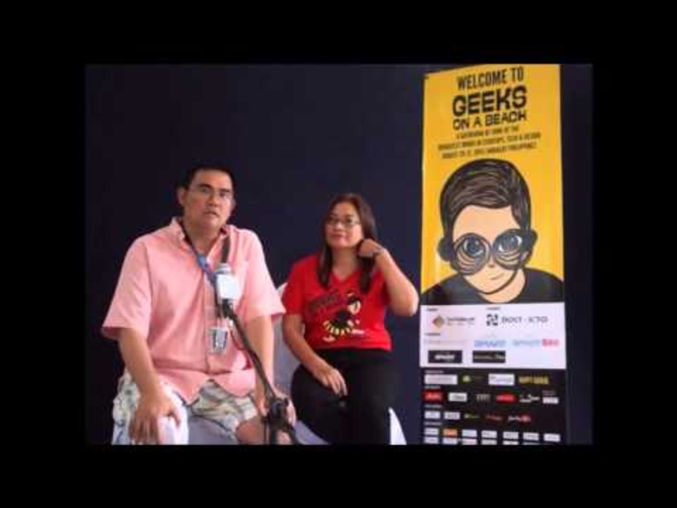 Geeks on a Beach Day 1 Pre Event Presscon Earl Martin Valencia Part 1 of 2