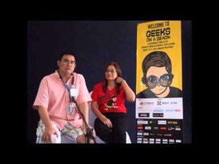 Geeks on a Beach Day 1 Pre Event Presscon Earl Martin Valencia Part 1 of 2