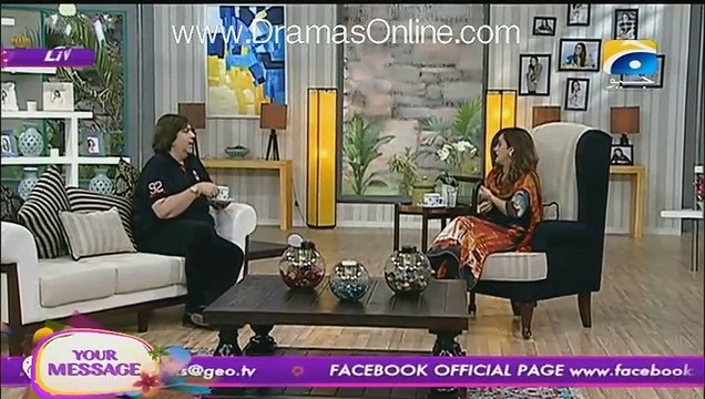 Nadia Khan Show 16th Nov 2015-Meera injured the Producer of Nadia Khan Show
