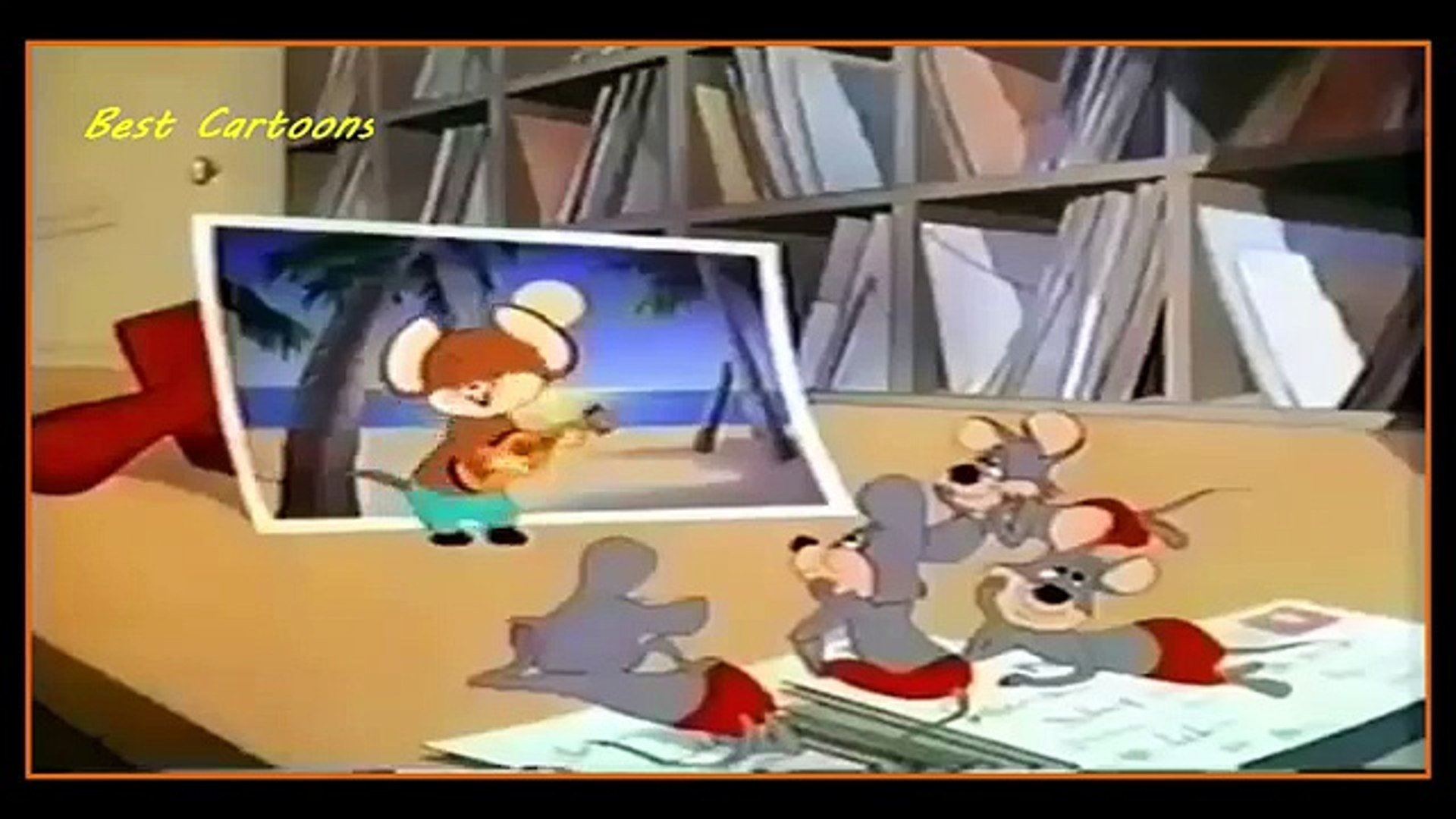 Animation movies - Comedy movies Cartoon   Herman and Katnip Rail Rodents - funny cartoons for child