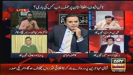 Hot Debate between Dr. Aamir Liaquat and Shireen Mazari in a Live Show