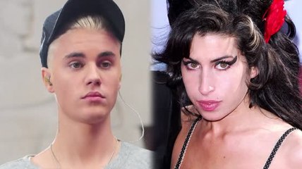 A Justin Bieber se le aguan los ojos al ver el documental de Amy Winehouse y batalla con depresión