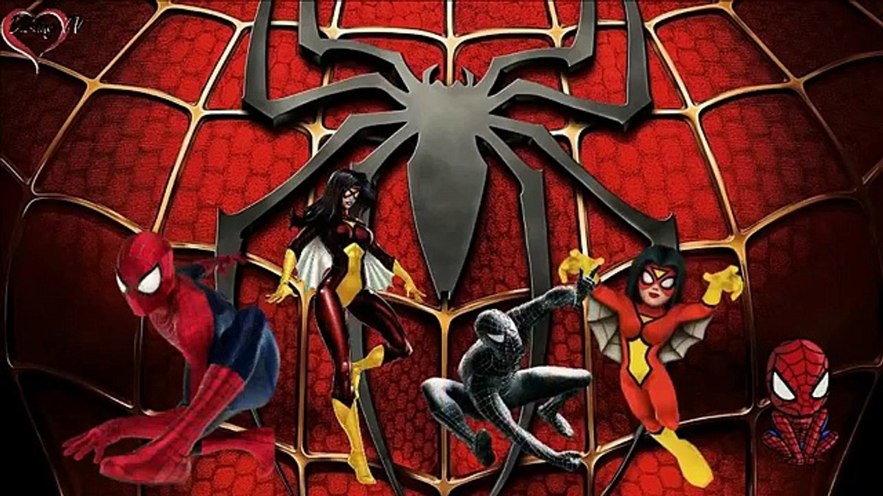 Finger Family Spiderman - Finger Family Song - Spiderman - Nursery Rhymes - Darling TV , Animated cartoon watch online free 2016