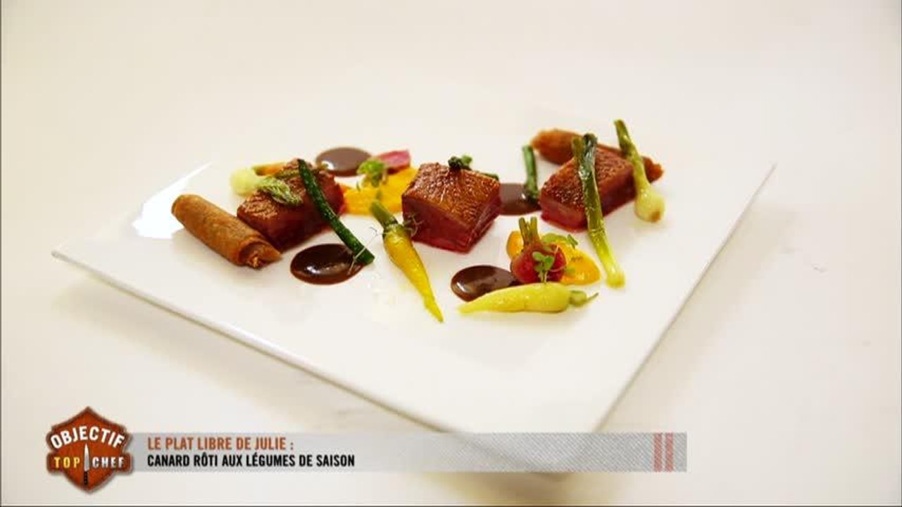 Le plat de Julie : canard rôti aux légumes de saison