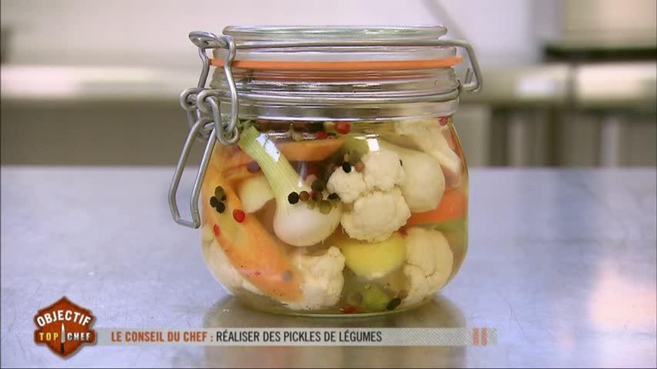 Réaliser des pickles de légumes