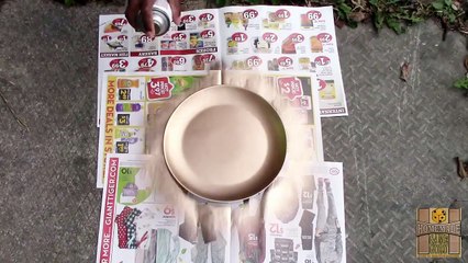 Dollar Store Hack: The Hunger Games: Mockingjay Katniss Gold Collector Plate