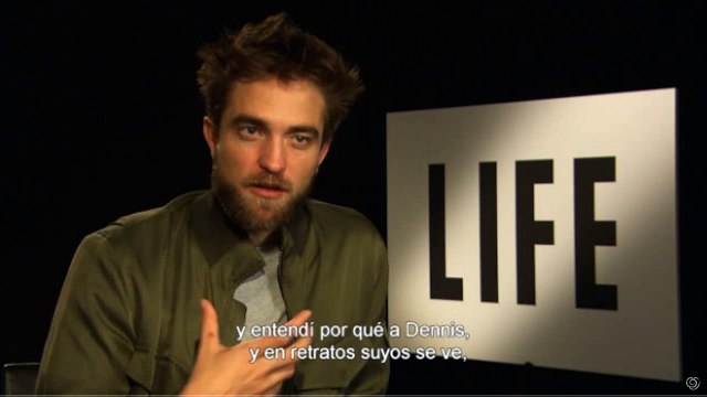 Rob Pattinson interview with SENSACINE from 'Life' Press Junket 10.02.2015