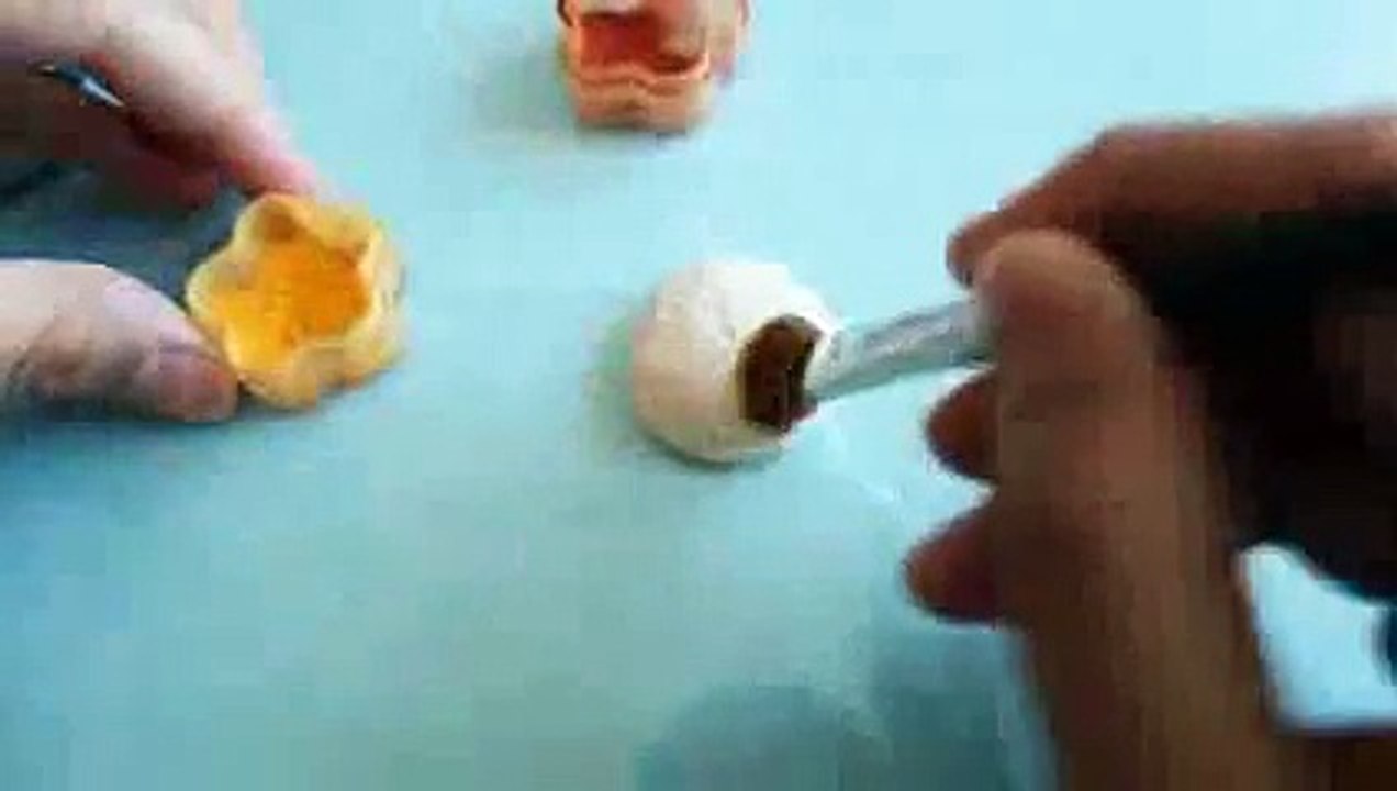 Cupcake sin moldes, Cupcake without molds (PolymerClay)