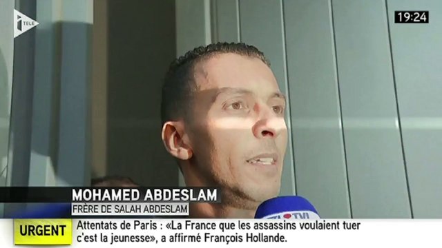 Mohamed Abdeslam ignore où est son frère Salah, suspect-clé des attentats