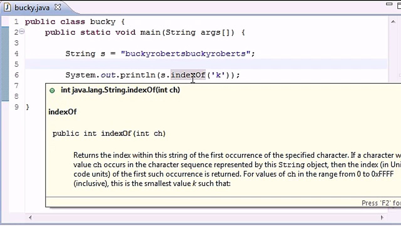 2 - Some More String Methods