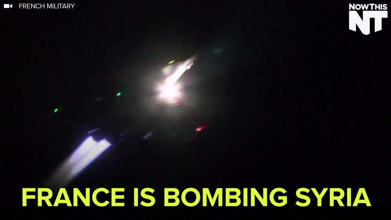 France Hits Back At ISIS With Airstrikes In Syria