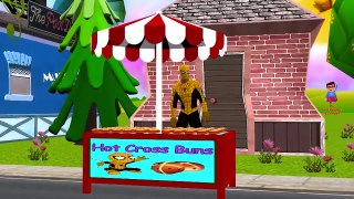 Hot Cross Buns Nursery Rhyme Collection | Cartoon Animation Rhymes & Songs for Children