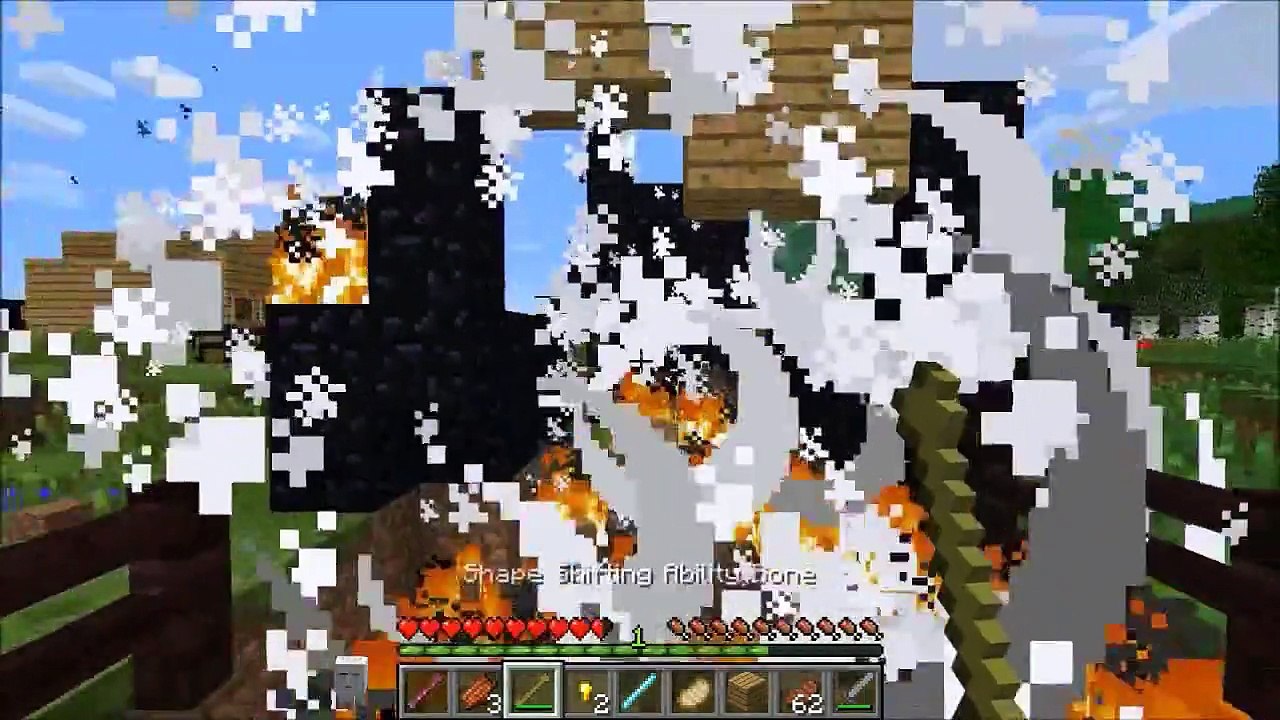 Minecraft: SHAPE SHIFTING! (TURN INTO ANY MOBS AND USE ABILITIES) Shape Shifter Mod Showca