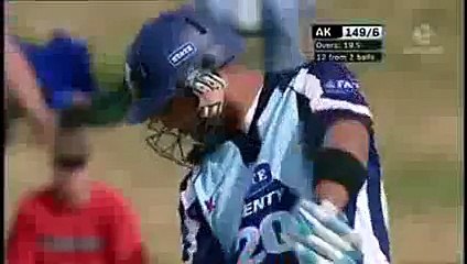 12 runs needed off 1 ball - Team wins Most Amazing Finish Ever