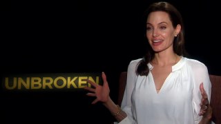 Angelina Jolie Interview Unbroken (2014)