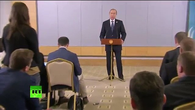 Пресс-конференция Владимира Путина по итогам саммита G20