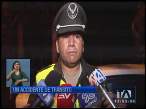 Accidente en Chimborazo dejó un muerto y tres heridos