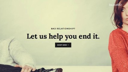 New website ends your relationship for you