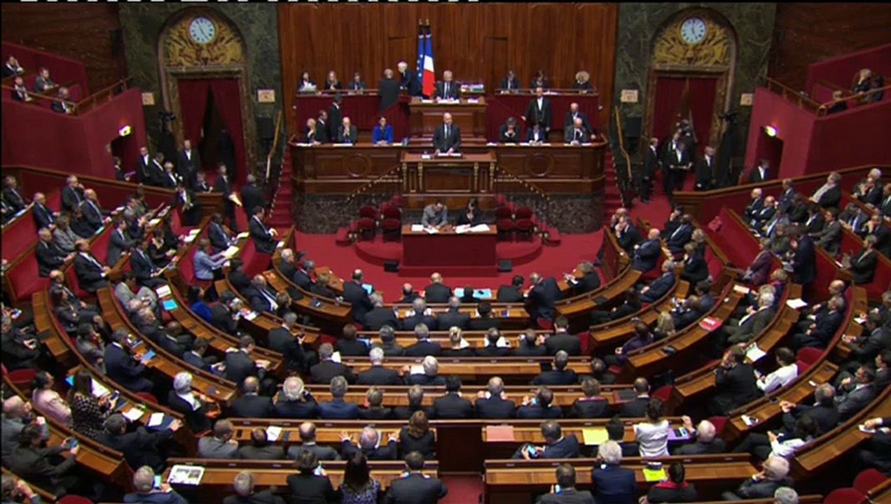 Intervention de Bruno Le Roux au Congres de Versailles -  16.11.2015