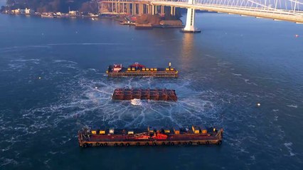 SF Bay Bridge E3 Pier Implosion on 2015.11.14 Compilation