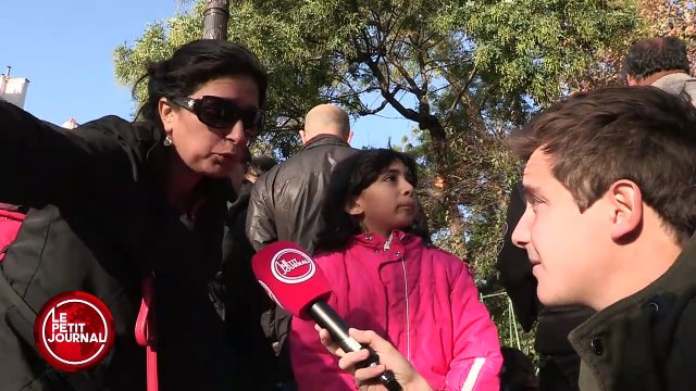 Un week-end avec les parisiens après les attentats - Le Petit Journal du 16/11 - CANAL+