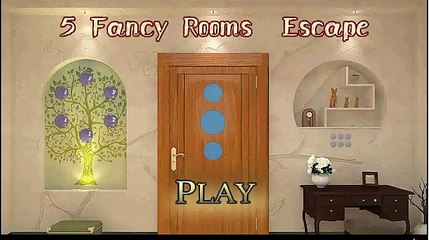 5 Fancy Rooms Escape walkthrough -chambre 1