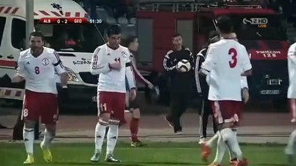 Giorgi Chanturia Goal Albania 0-2 Georgia 16.11.2015 HD