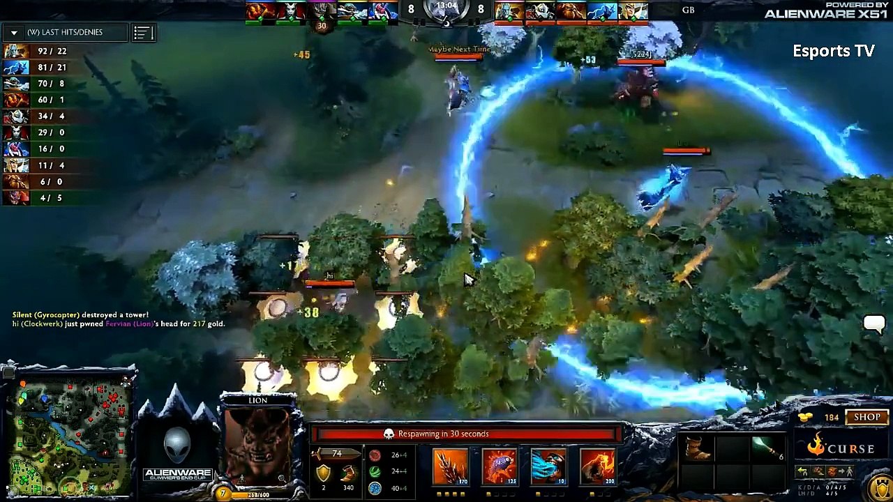 Empire vs GB Game 1 | Quarterfinals Alienware Area 51 Dota 2 Cup 2015 | Team Empire vs Gol