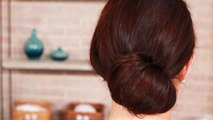 New Year's Eve Loose Low Knot Hairstyle
