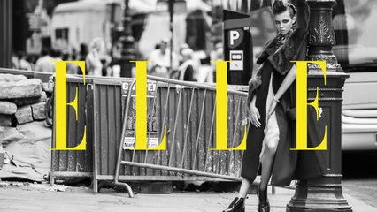 Léa Julian in Rebel Couture by Benjamin Kanarek for ELLE